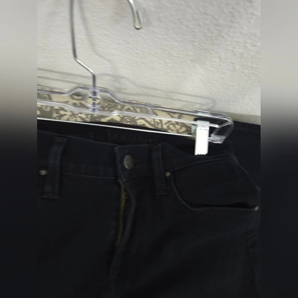 Citizens Of Humanity Classic Black Ankle Straight Jeans